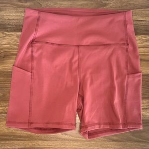 040. RBX Coral Biker Shorts - Size Small